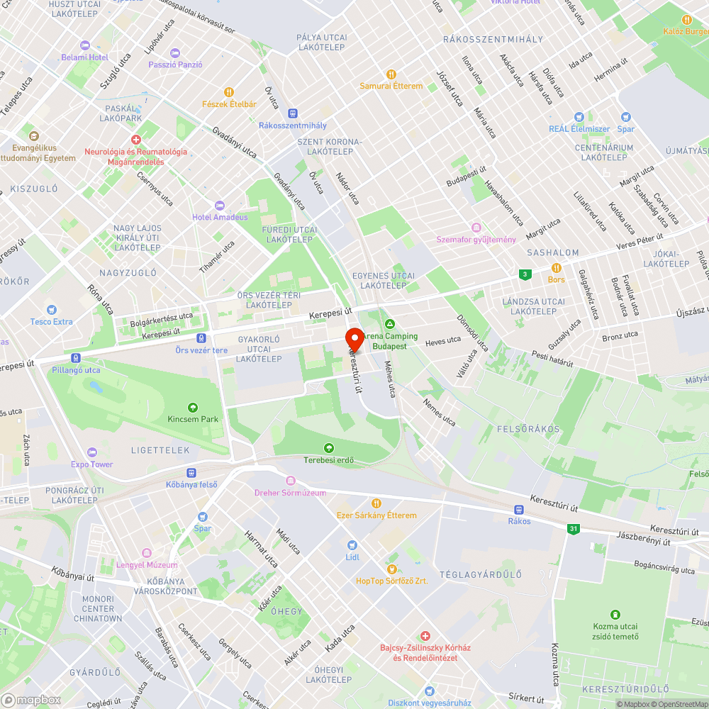 Felemelkedett akna fedlap bejelentés helye