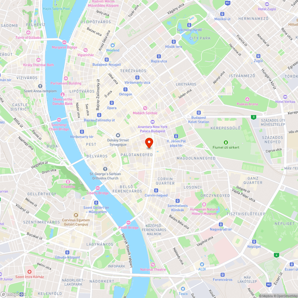 Centizés bejelentés helye