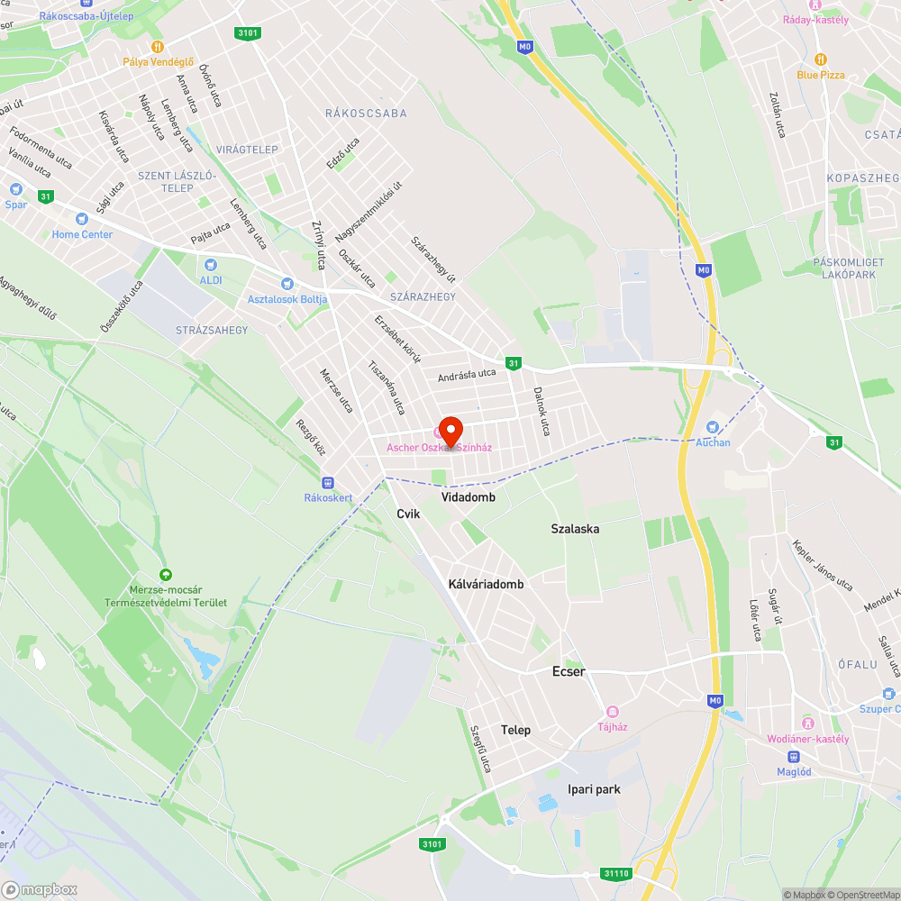 Erzsébet körút bejelentés helye