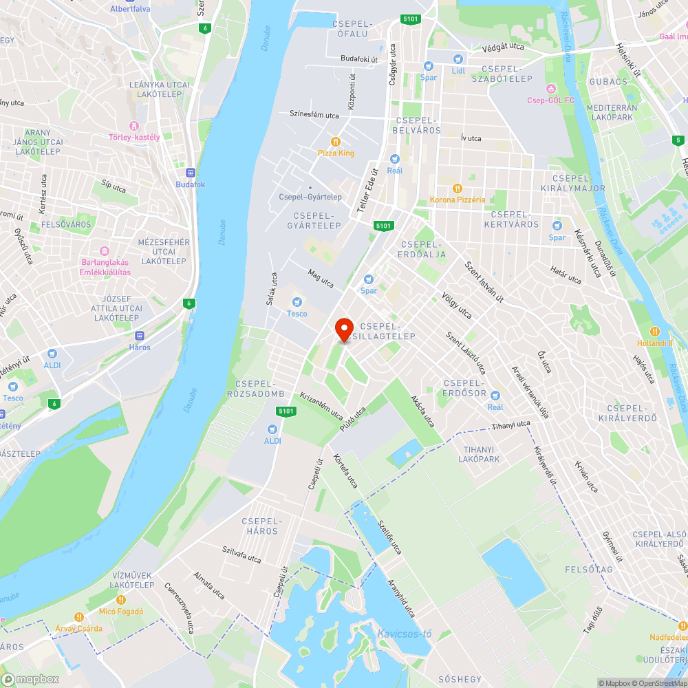 Csillagtelep magányos mackósajtja bejelentés helye