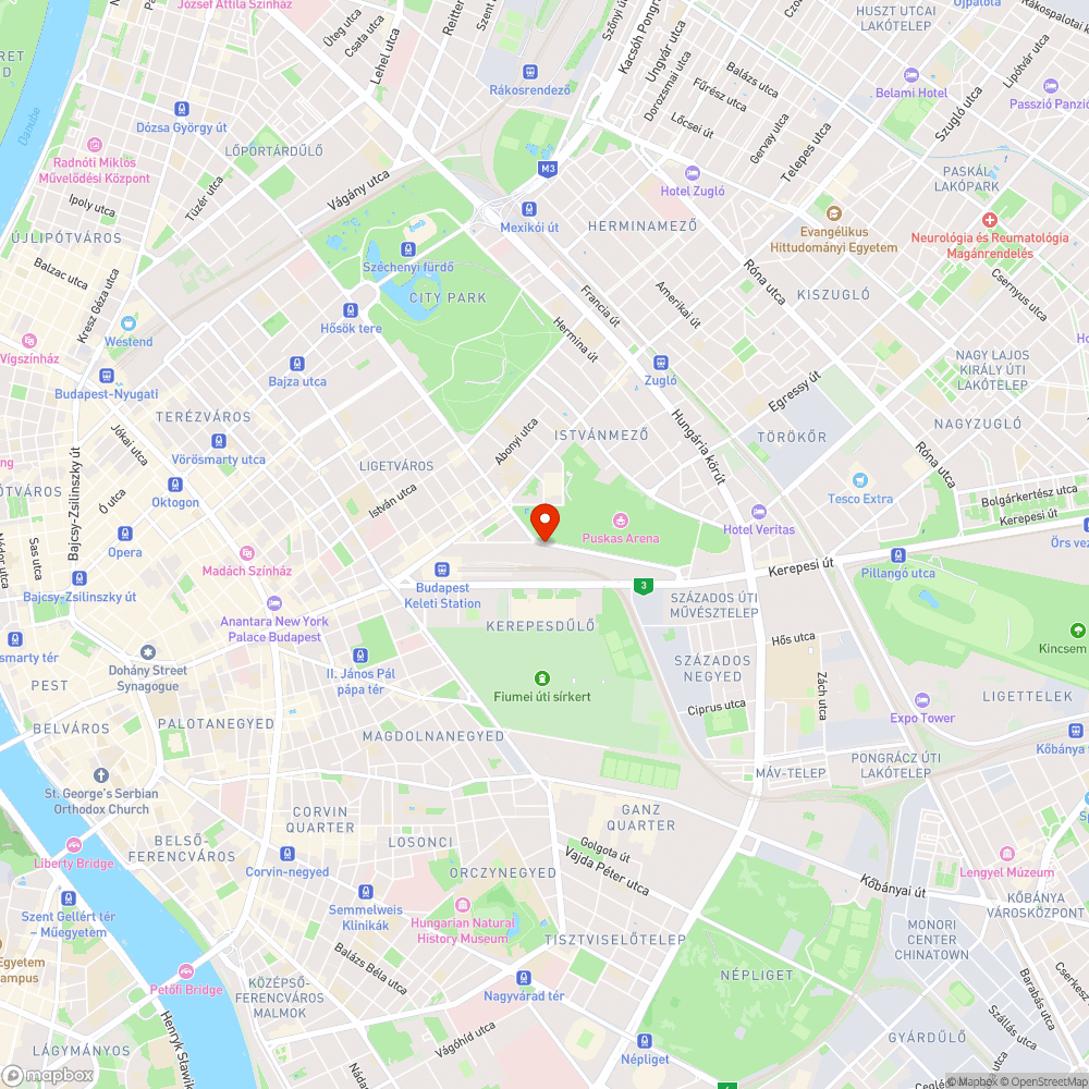 Rosszul lerakott víznyelőrács bejelentés helye