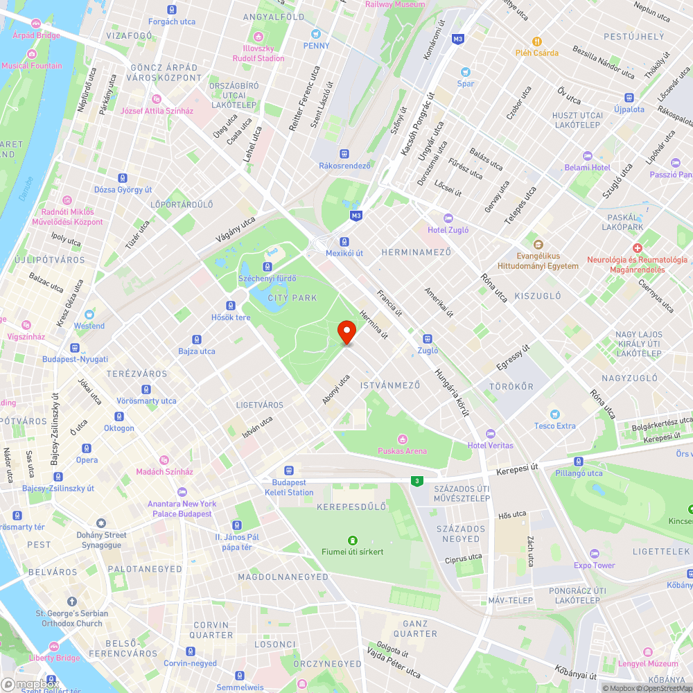 Ajtósi D.-Stefánia bejelentés helye