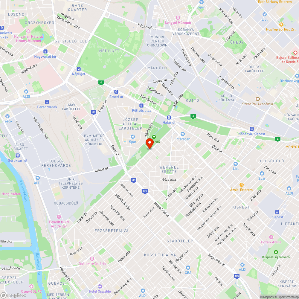 Tengelytörő sín bejelentés helye