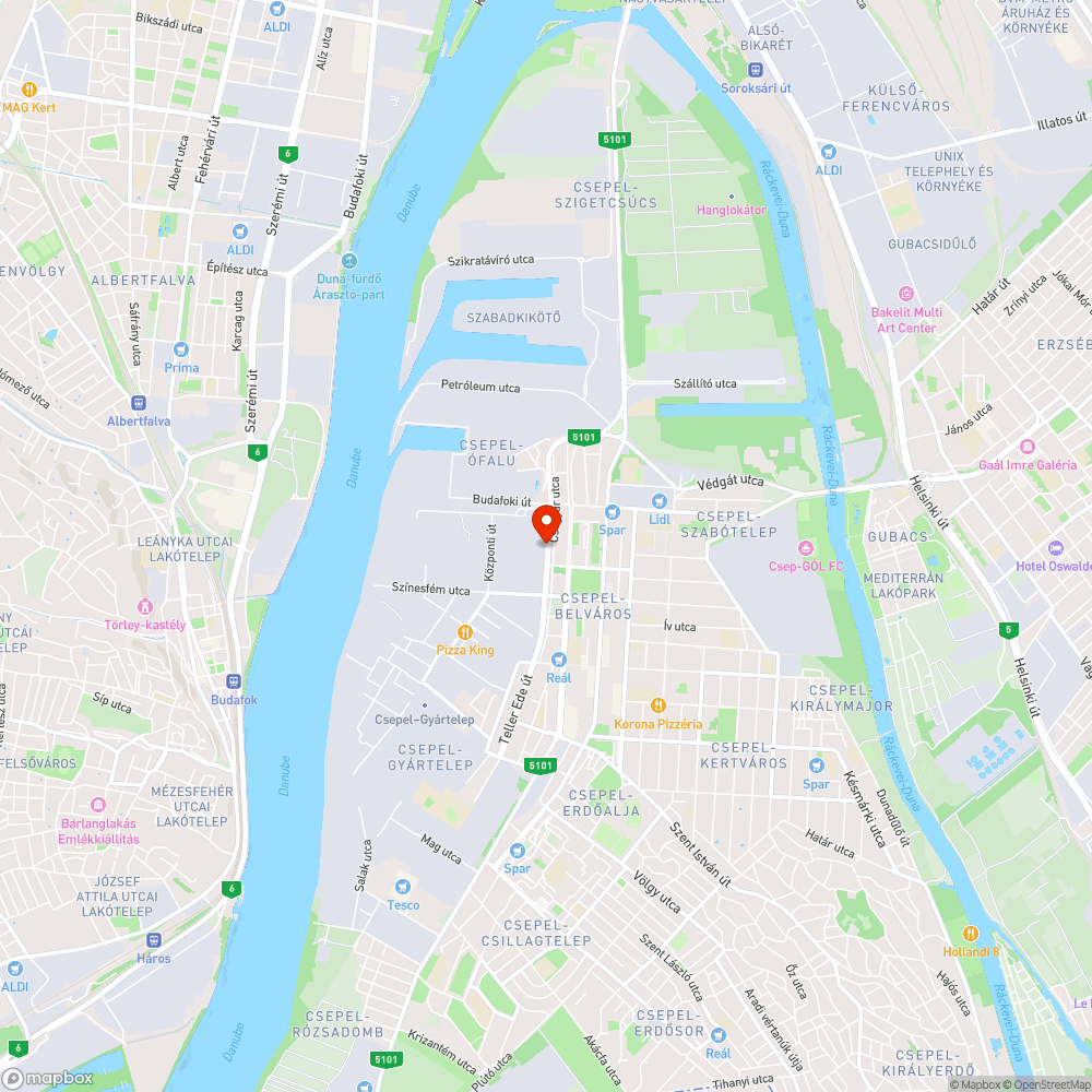 Gazos járda bejelentés helye