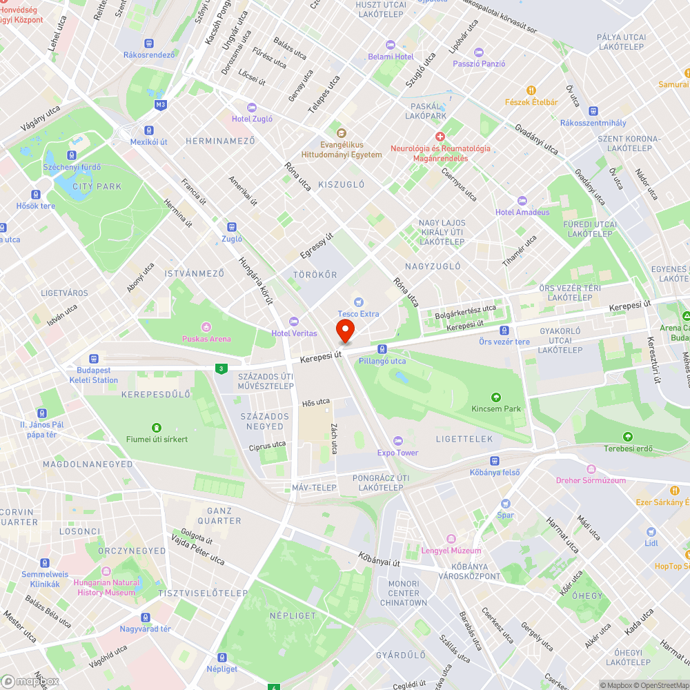 Veszélyes útszakasz bejelentés helye