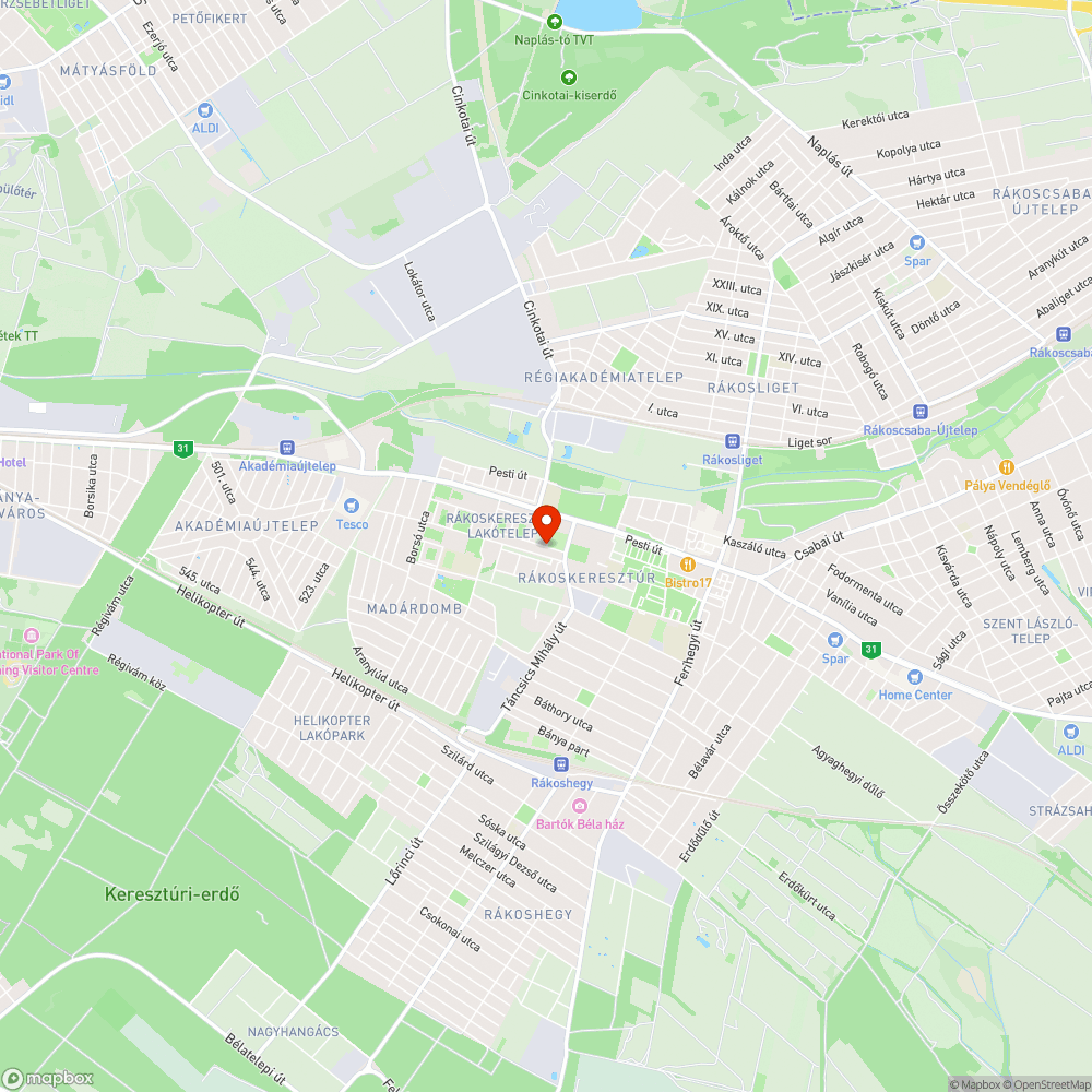 Kidöntött KRESZ tábla bejelentés helye