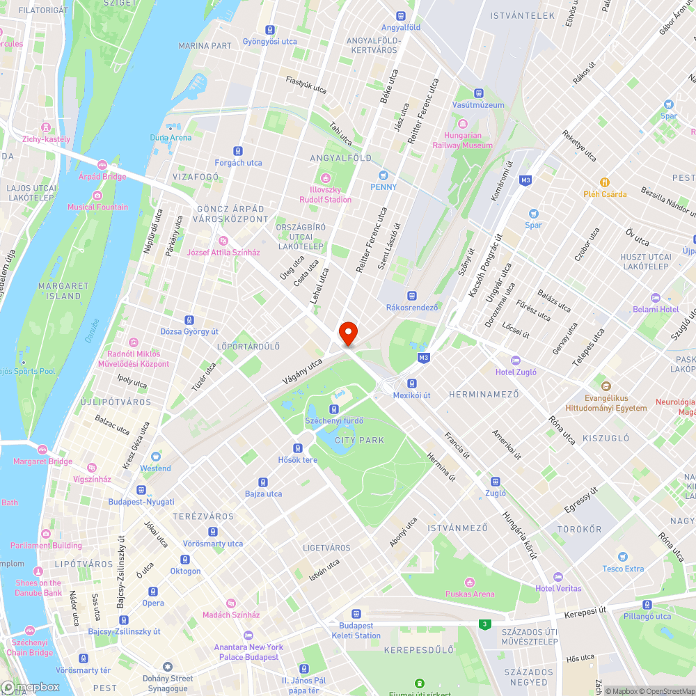 Szeméthalom a felüljáró alatt bejelentés helye