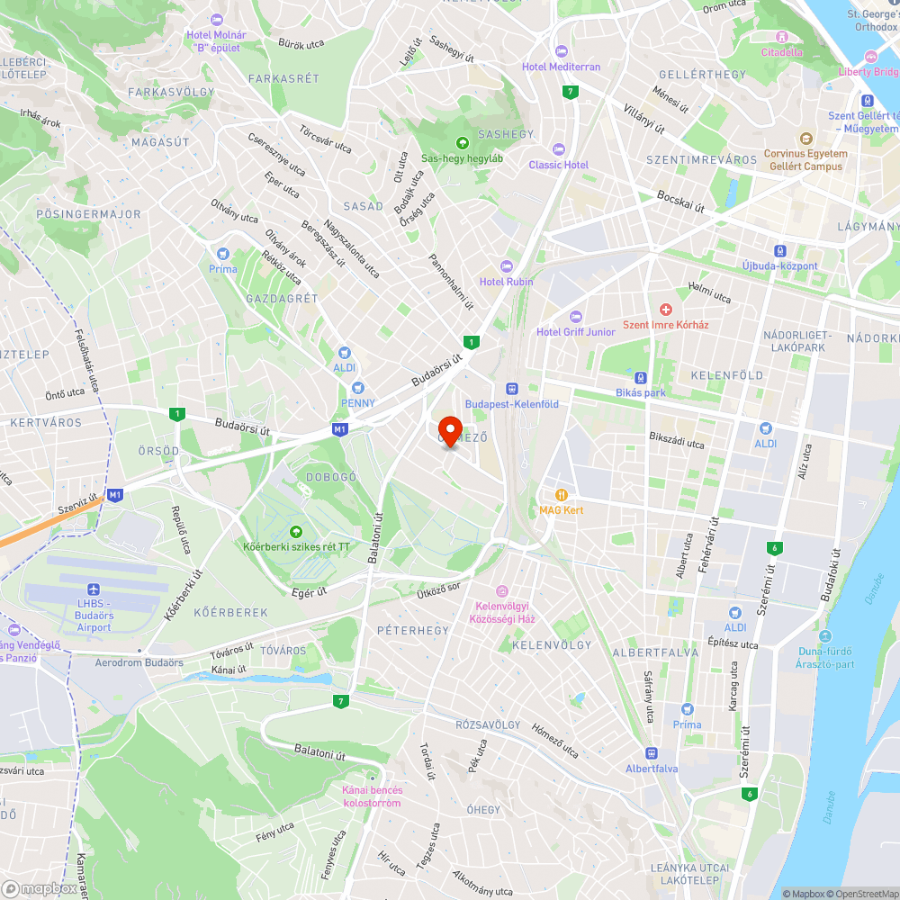 Neszmélyi út , Őrmező bejelentés helye