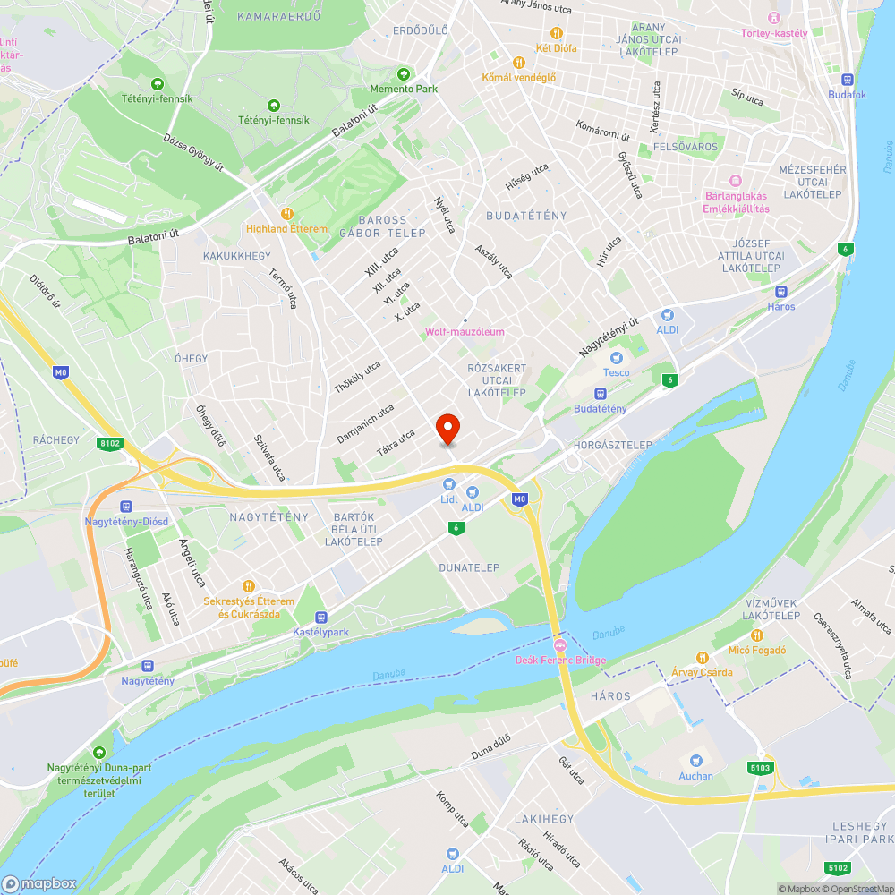 Hordalék az út szélén bejelentés helye