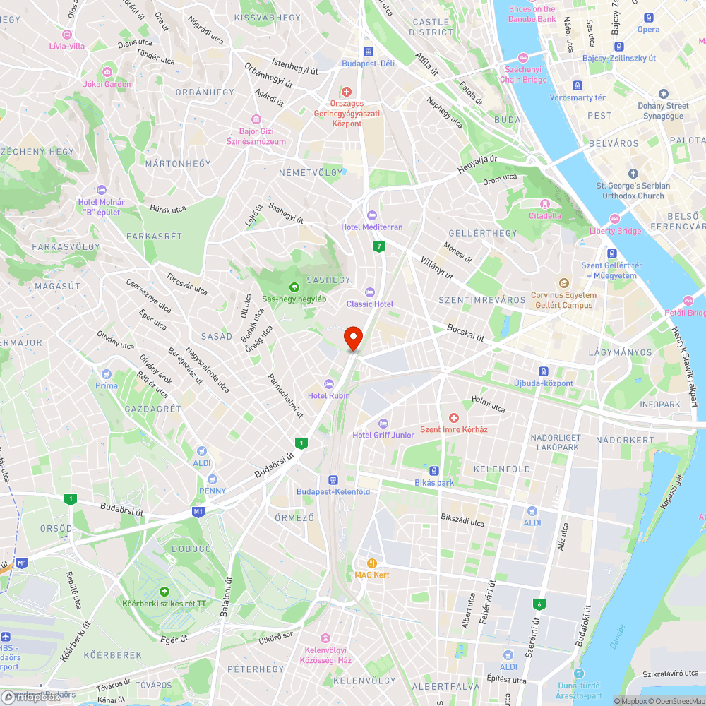 Sártenger a Budaörsi út járdáján bejelentés helye