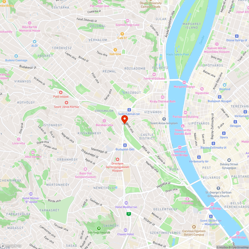 Vérmező - bicikli pumpa állomás bejelentés helye