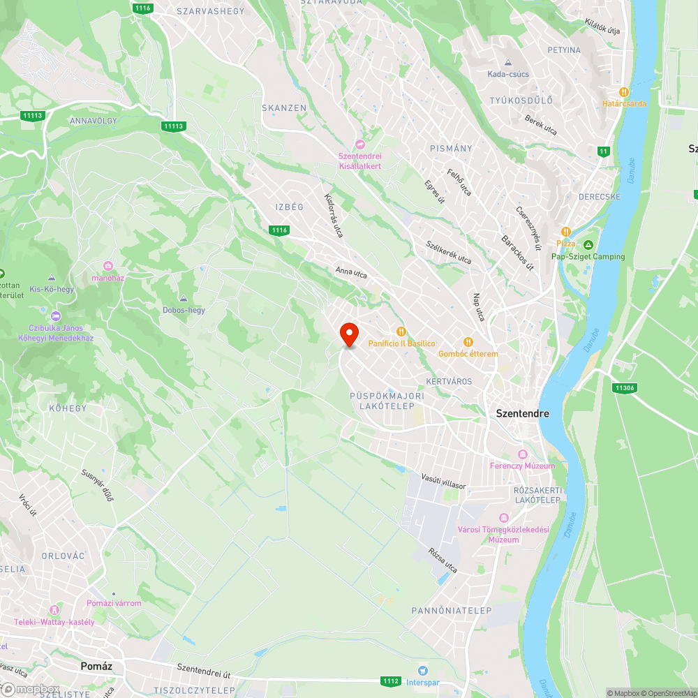 Kálvária út-Radnóti Miklós út sarkán lévő BUSZMEGÁLLÓ problémái bejelentés helye