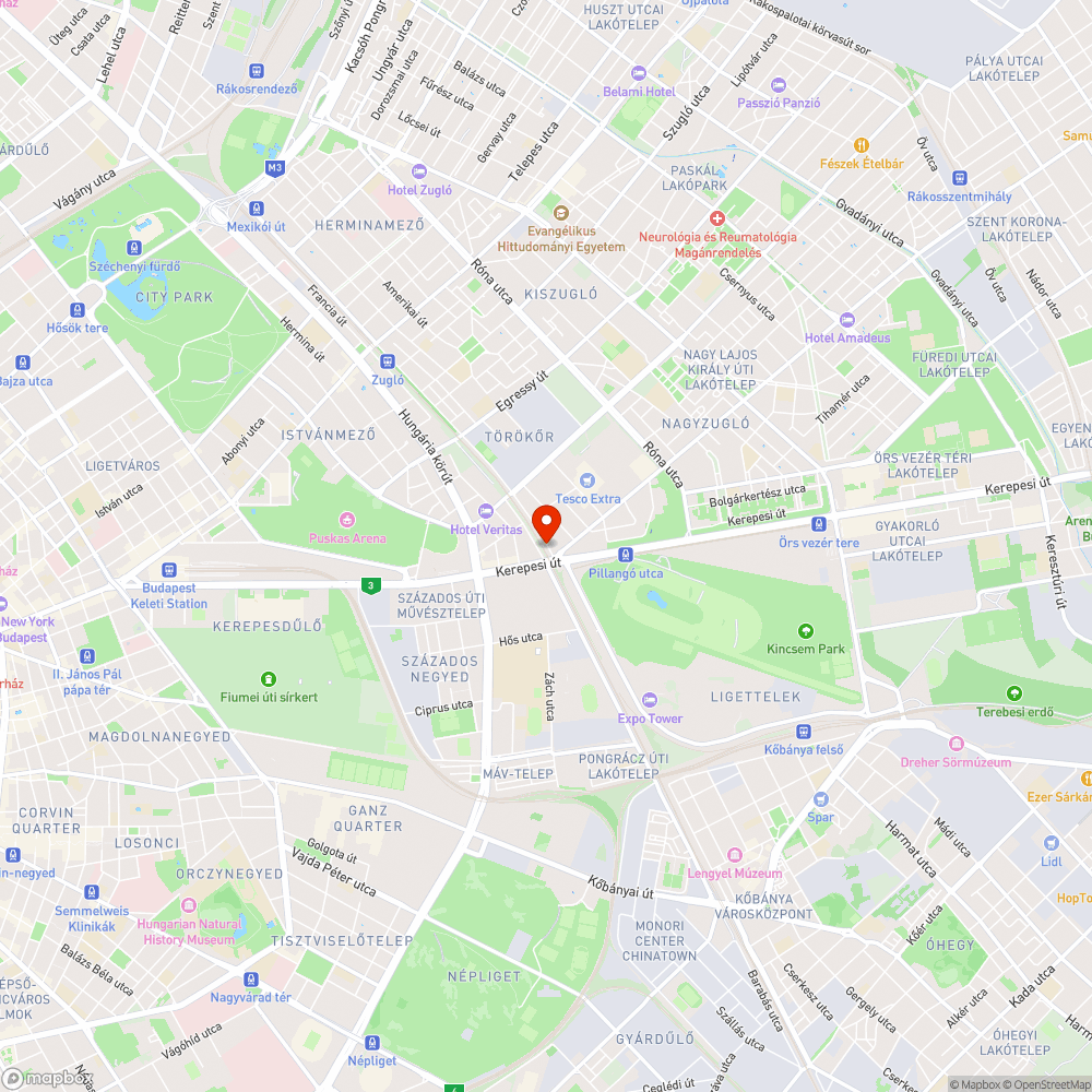 Lakkattal zárt, mindig üres parkolóhelyek bejelentés helye