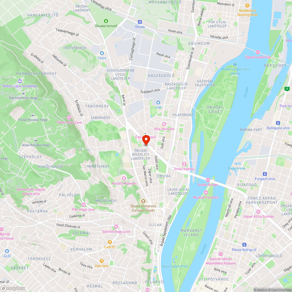 Pocsolya a gyalogátkelőben bejelentés helye