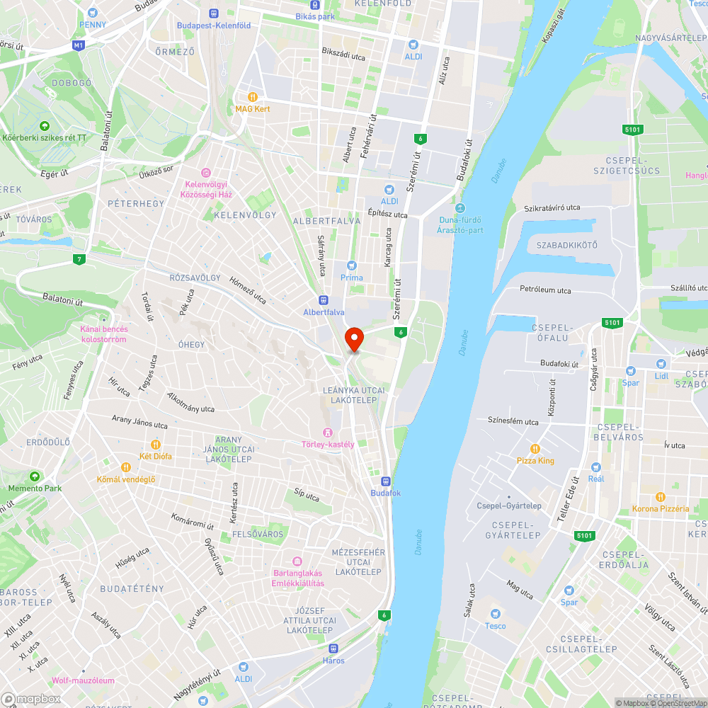 Dupla kátyú a Leánykán bejelentés helye