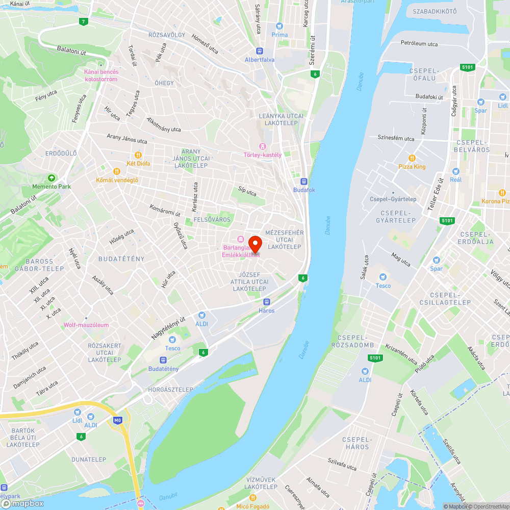 Merci az Ibrikben bejelentés helye