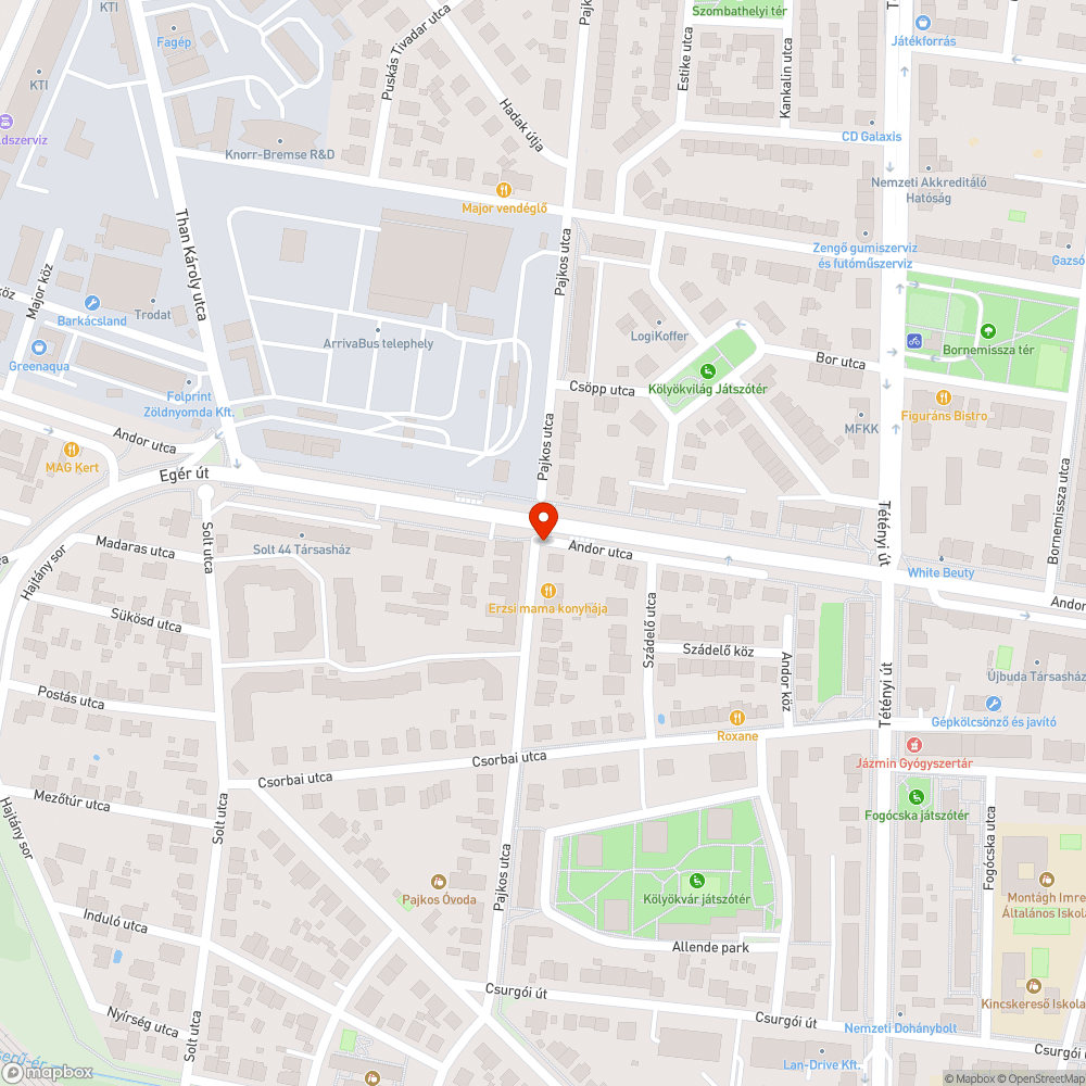 Hiányzó pollerek bejelentés helye