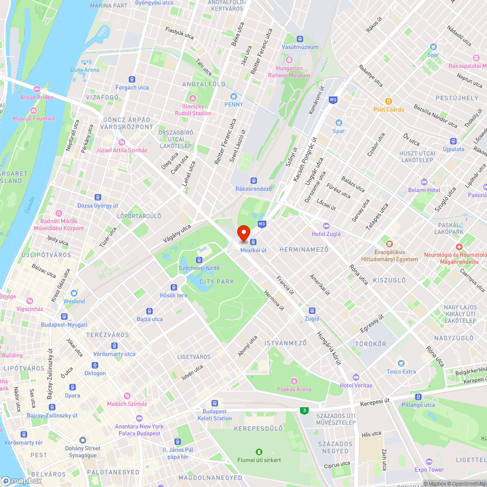 Szemét a felüljáró alatt bejelentés helye