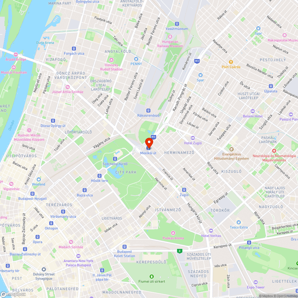 Szemétkupac a 3-as villamos Mexikói úti megállójában bejelentés helye