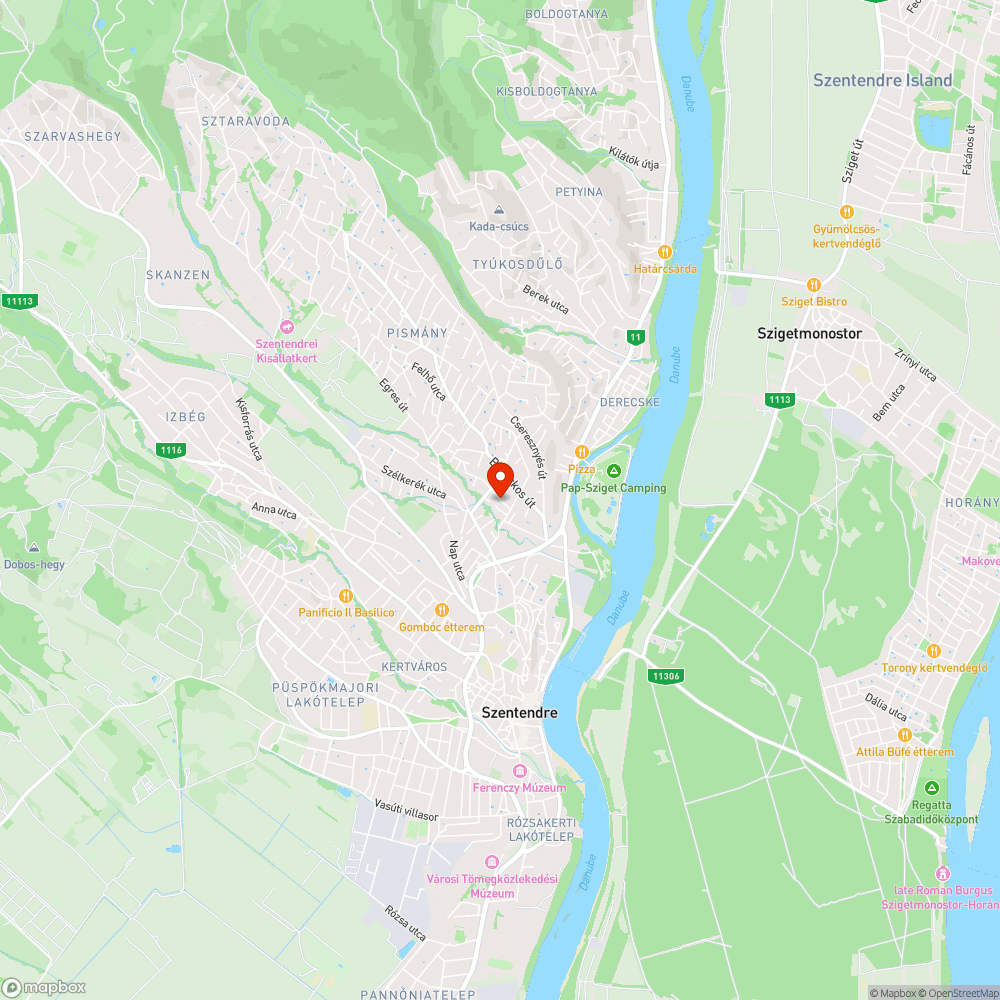 Málna utca karbantartás bejelentés helye