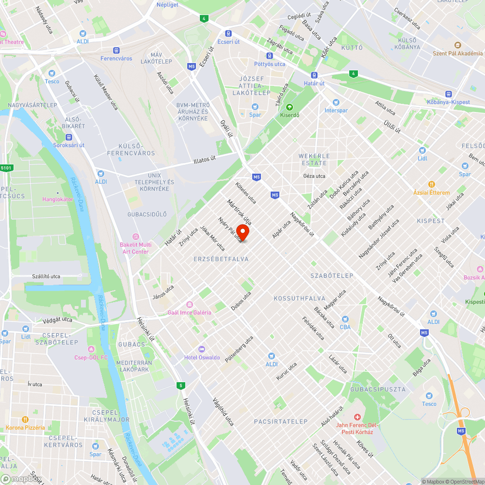 Nem működő közvilágítás bejelentés helye