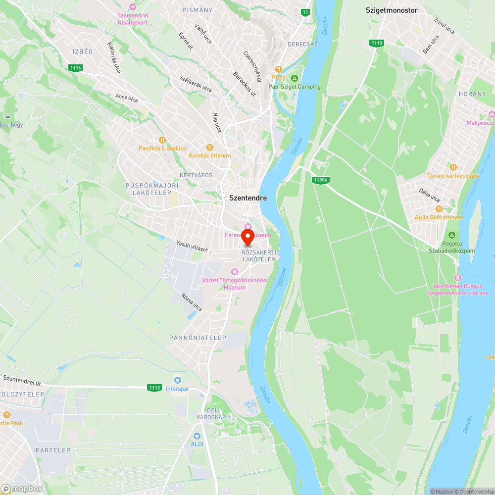 Vasúti villasor kátyú, a Spar üzlethez közel bejelentés helye