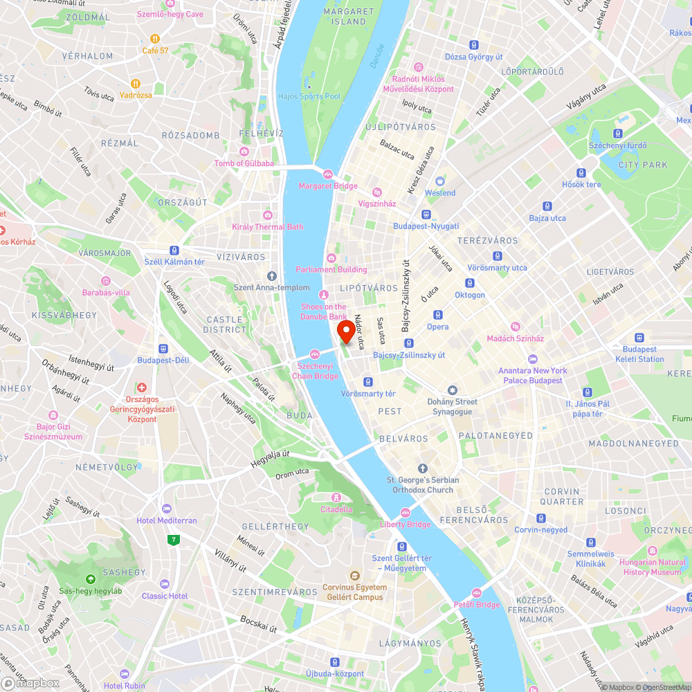 Széchenyi István tér bejelentés helye