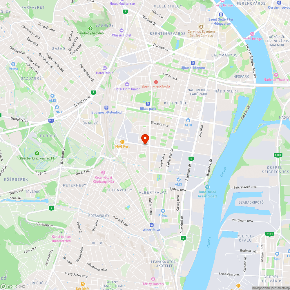 Elhagyott autó bejelentés helye