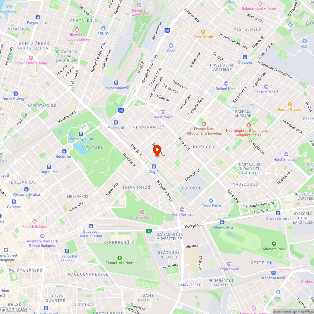 Szeméthegy az utcasarkon bejelentés helye