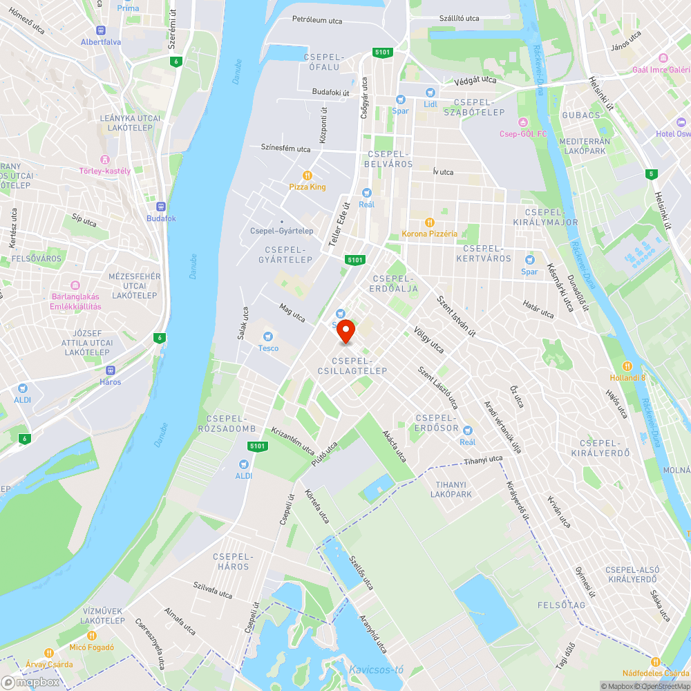 Balesetveszélyes járda bejelentés helye