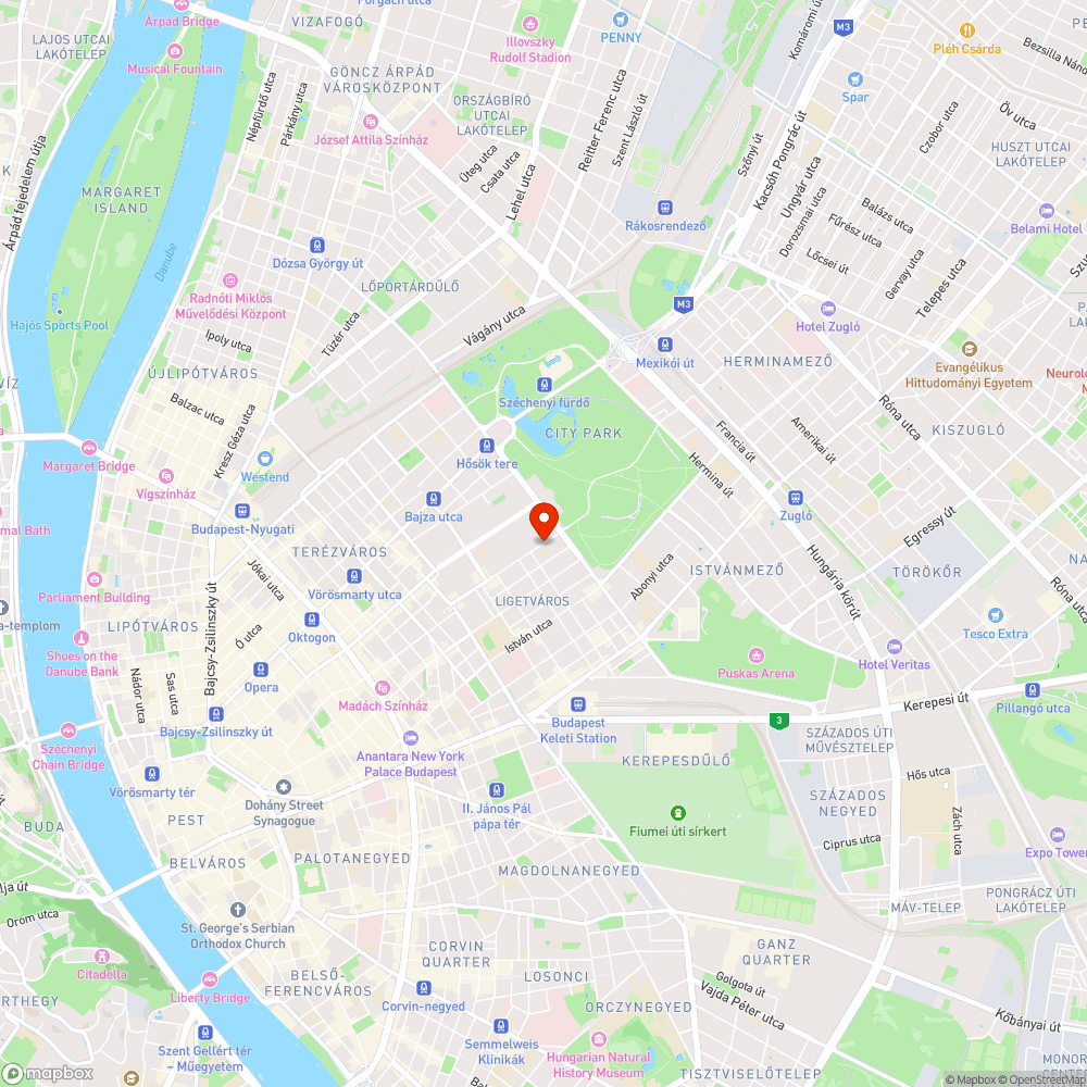 Hiányzó biciklis felfestés bejelentés helye