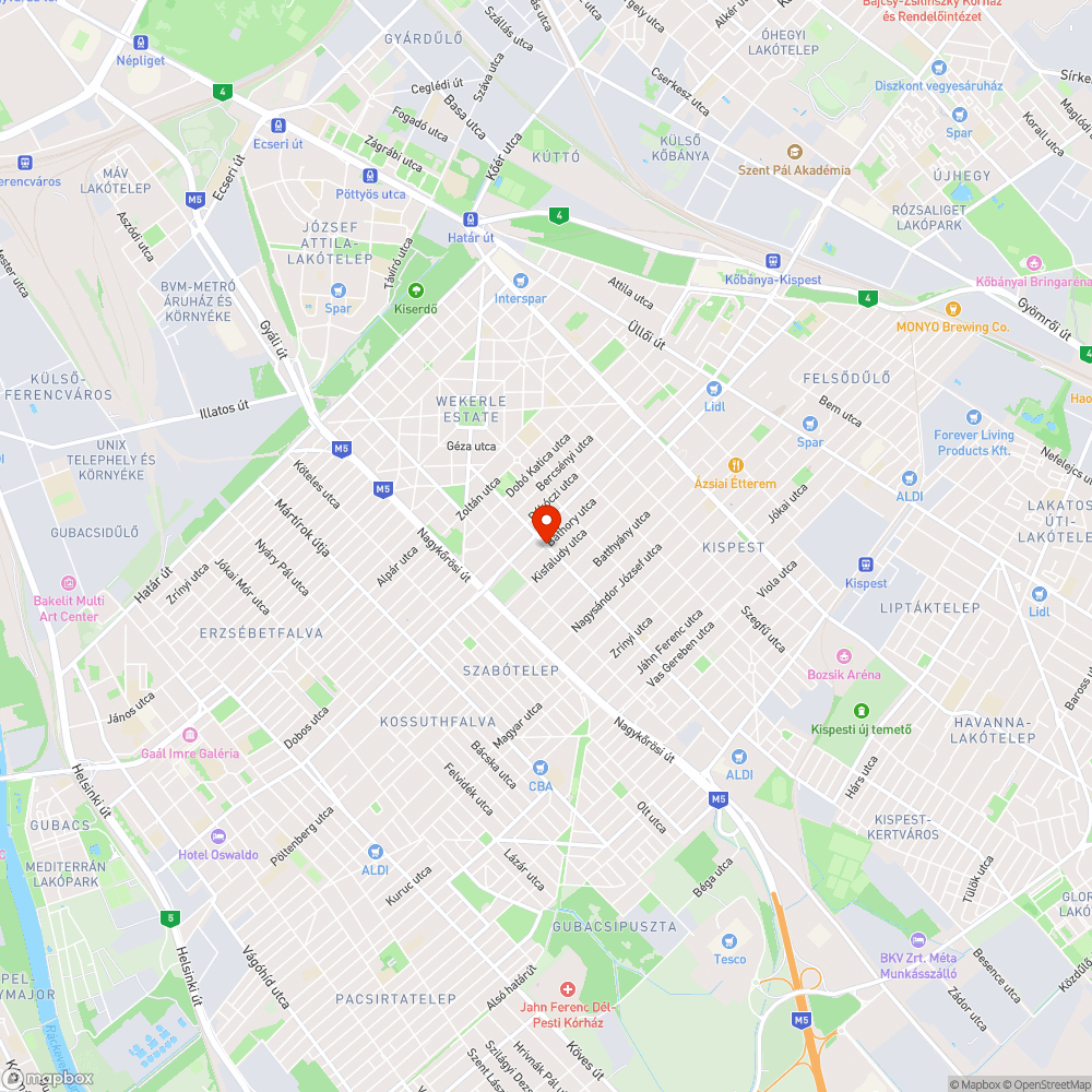 Járda hiányos helyreállítása a Vízművek részéről bejelentés helye