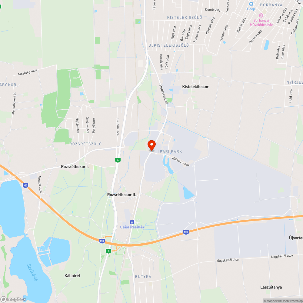 Hibás közvilágítás bejelentés helye