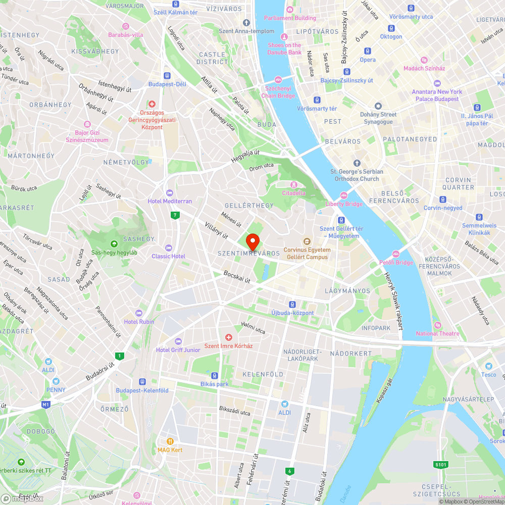 Hiányzó fák bejelentés helye