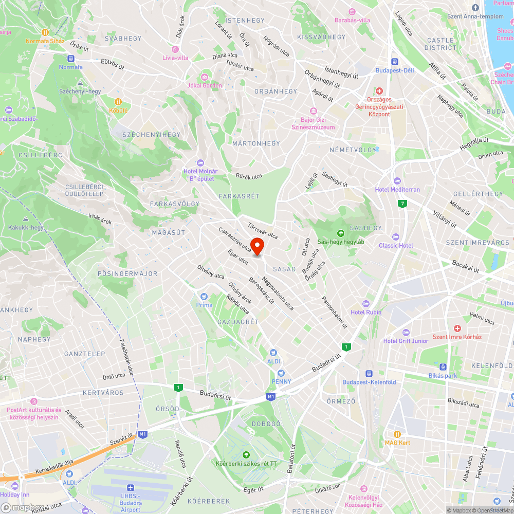 megrongált járda bejelentés helye