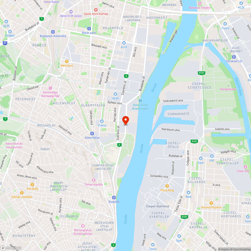 Tönkrement útburkolat bejelentés helye