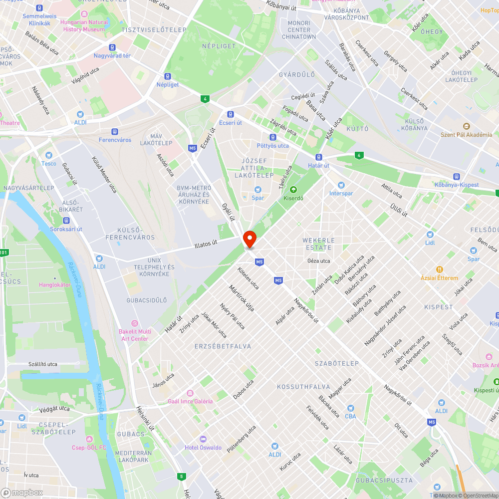 Hiányzik a terelővonal, valamint felfestések kopottak bejelentés helye