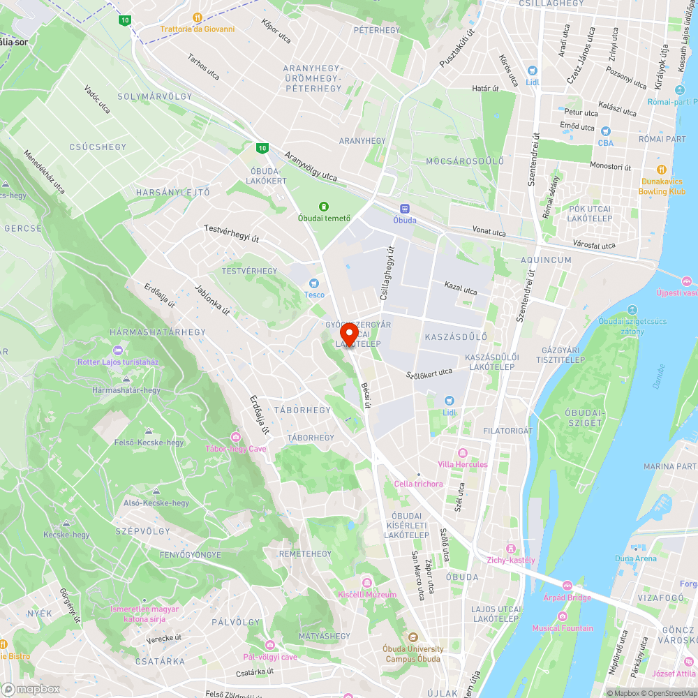 Rendszeres sávszűkület, rakodás miatt bejelentés helye