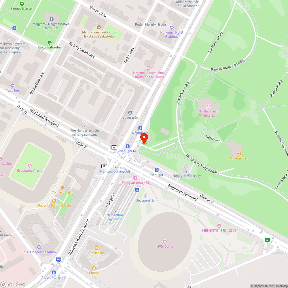 Elbontott bódé el nem bontott talapzata bejelentés helye