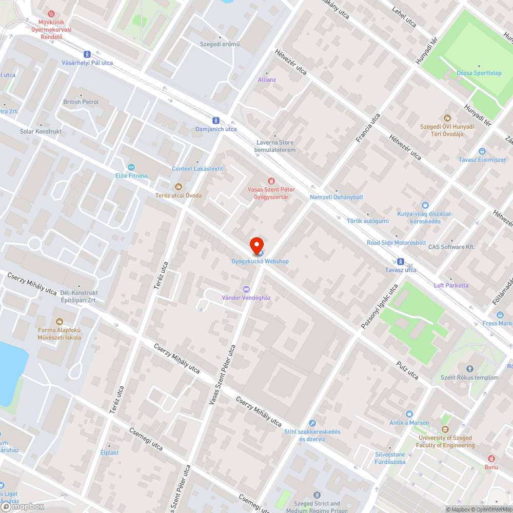 Összegraffitizett trafóház bejelentés helye