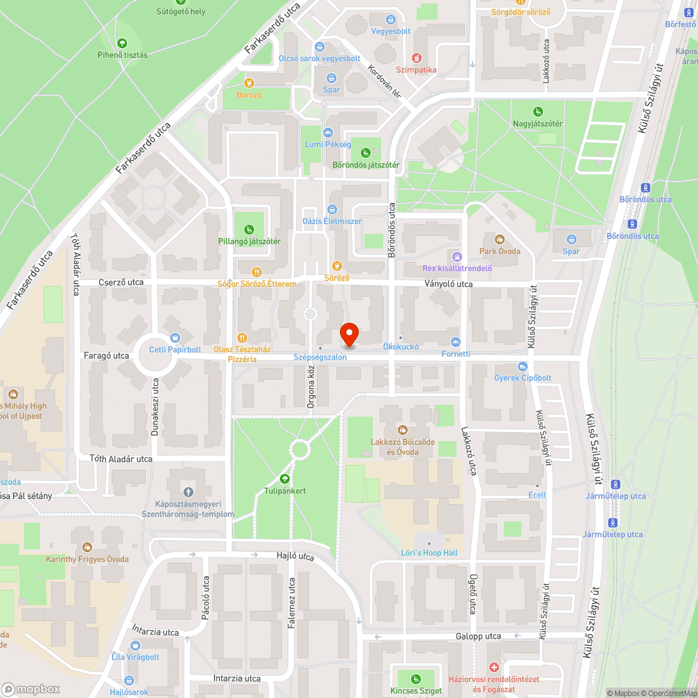 Rendszám nélküli BMW bejelentés helye