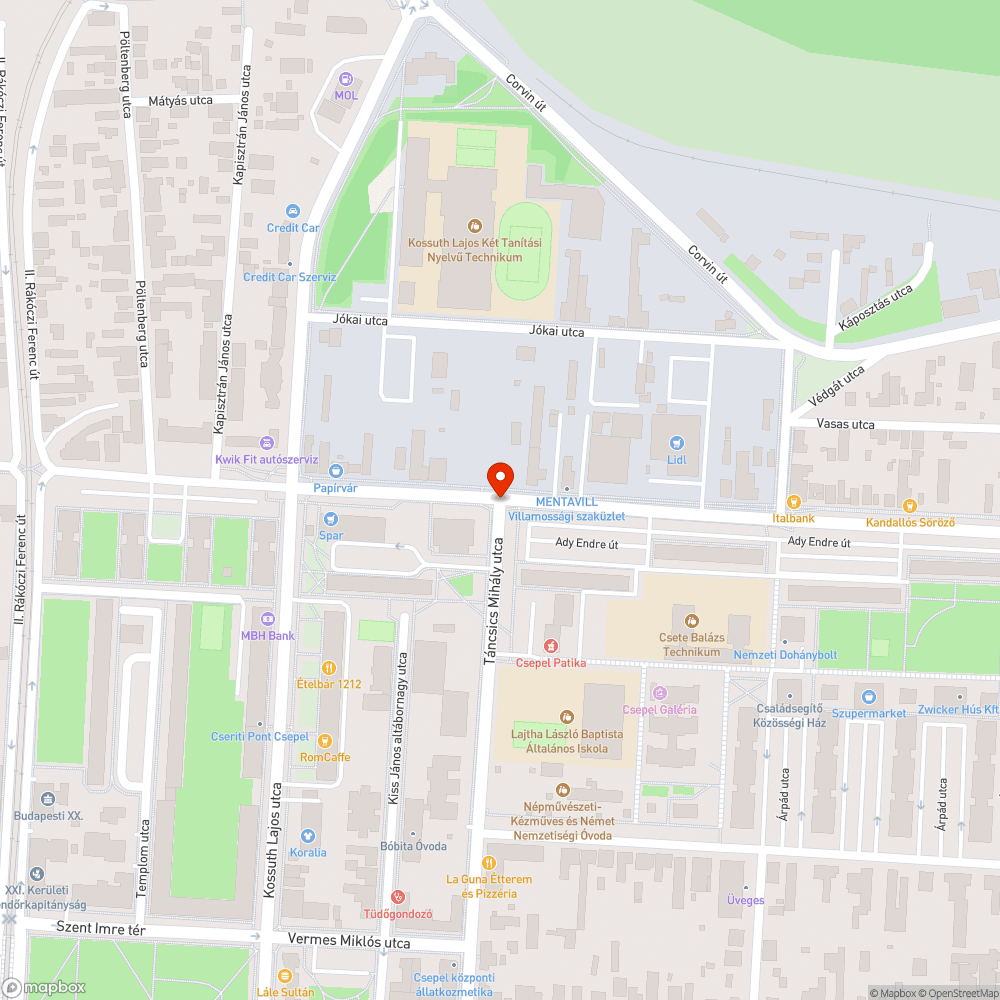 Hiányzó útburkolati jelek bejelentés helye