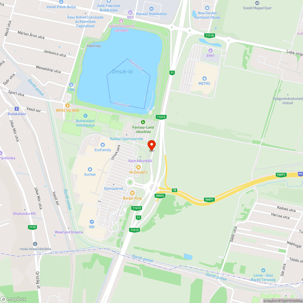 Kivágott fák bejelentés helye