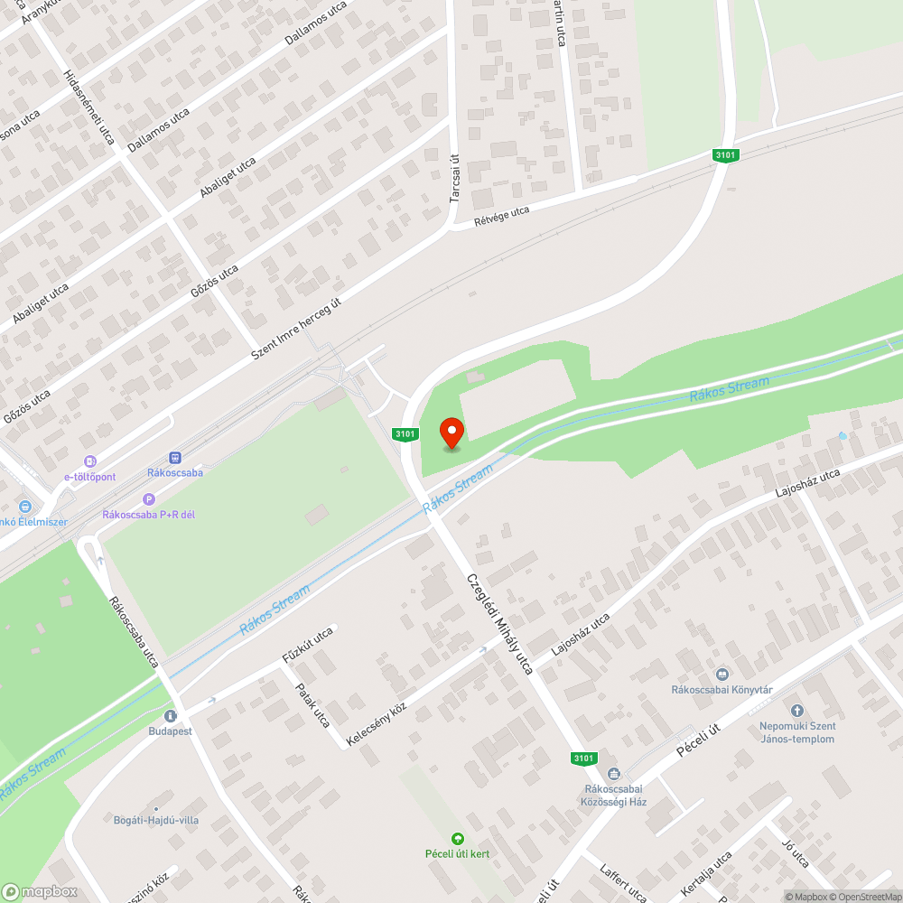 Felüljáró építése utáni hulladék bejelentés helye