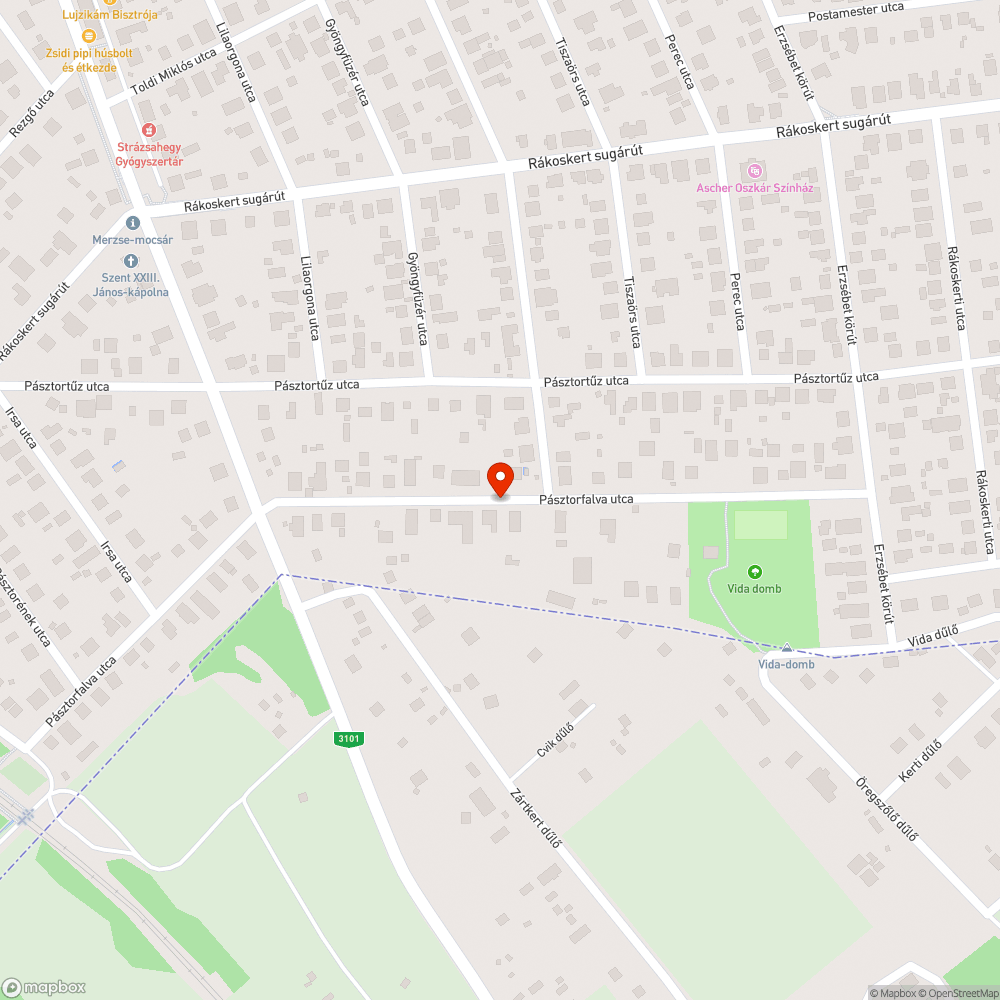 Járda beszakadás bejelentés helye