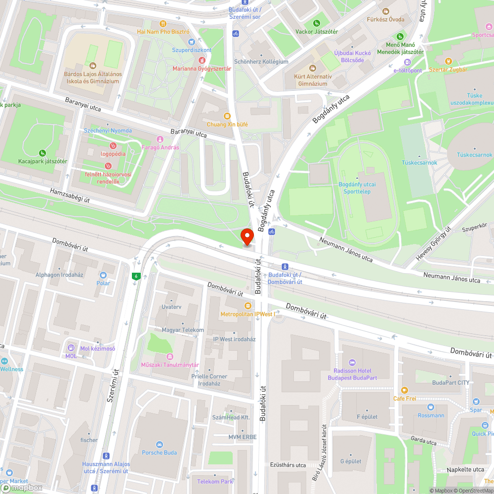 Rengeteg szemét a Budafokin bejelentés helye