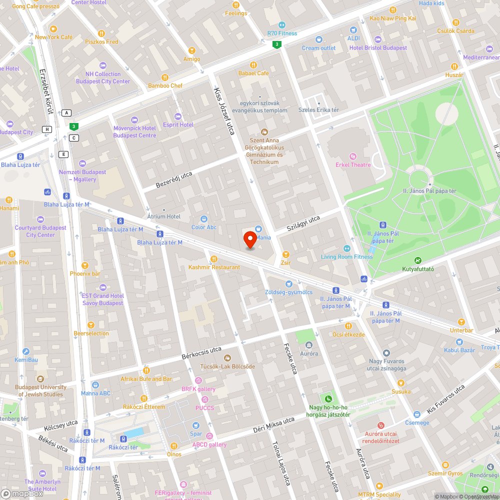 Kihelyezett virágtartó oszlopok bejelentés helye