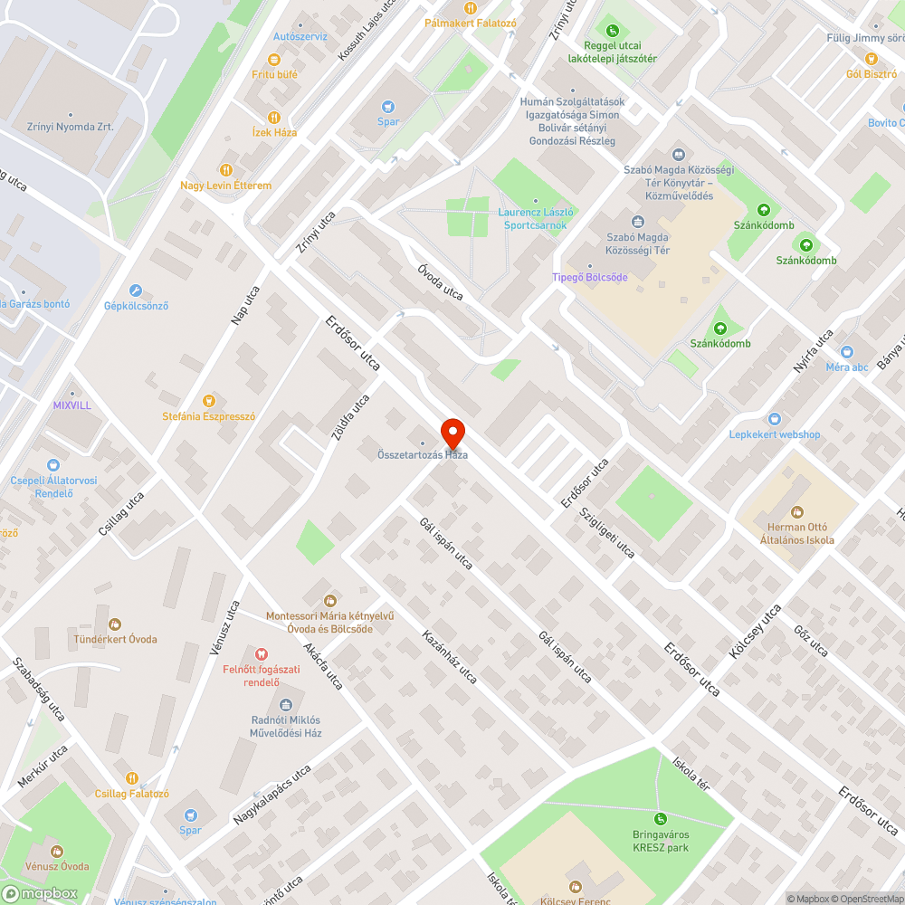 Gazos, parlagfüves terület bejelentés helye