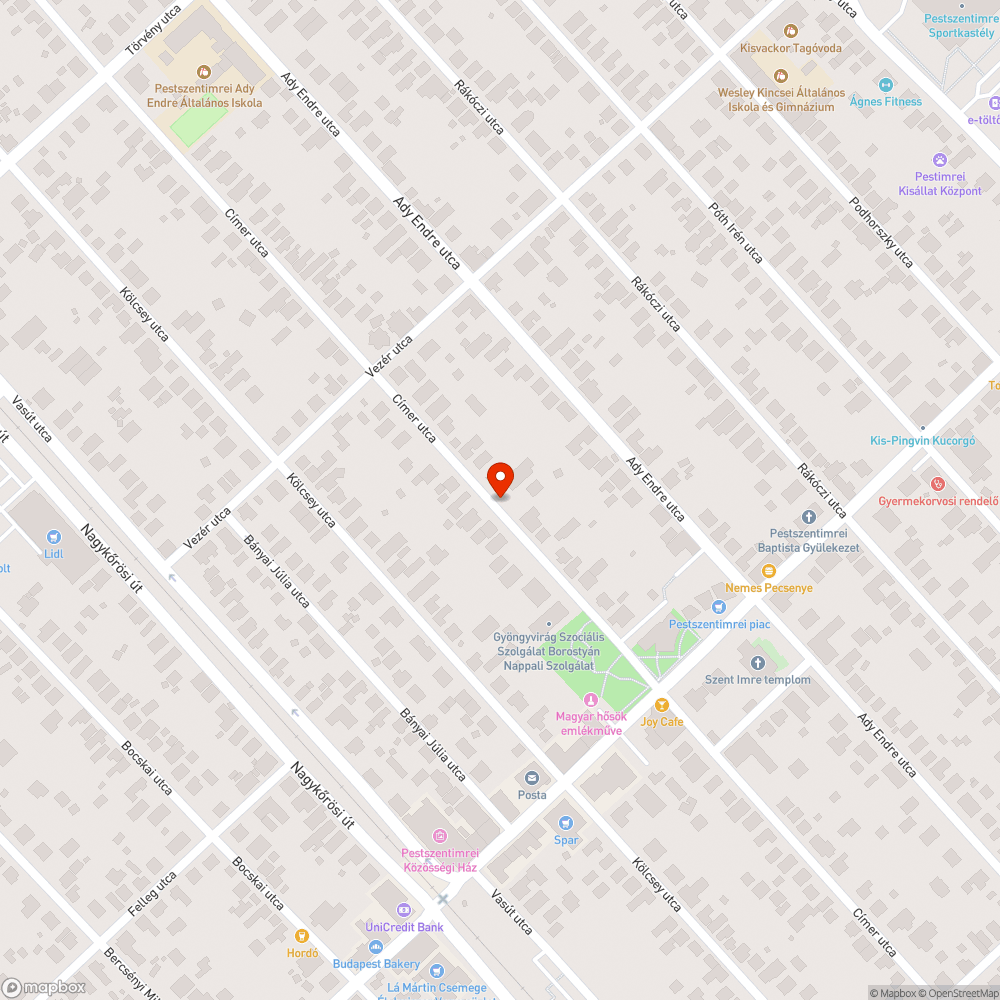 Forgalomcsökkentés bejelentés helye