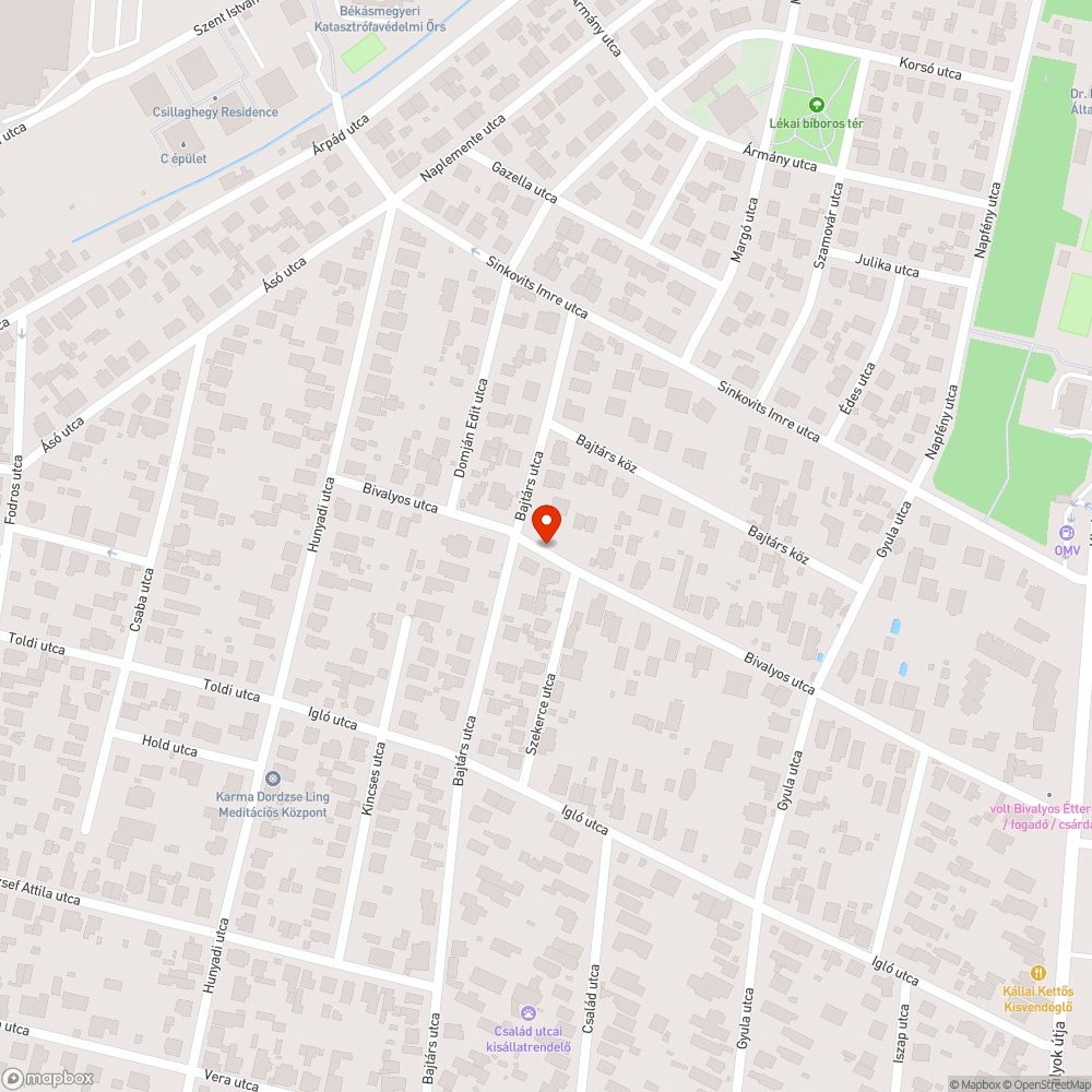 Hatalmas fű, rendezetlen rész bejelentés helye